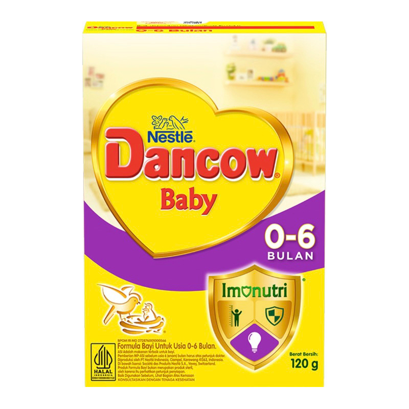 

DANCOW - NESTLE DANCOW BABY SUSU FORMULA BAYI 0-6 Bulan 120g