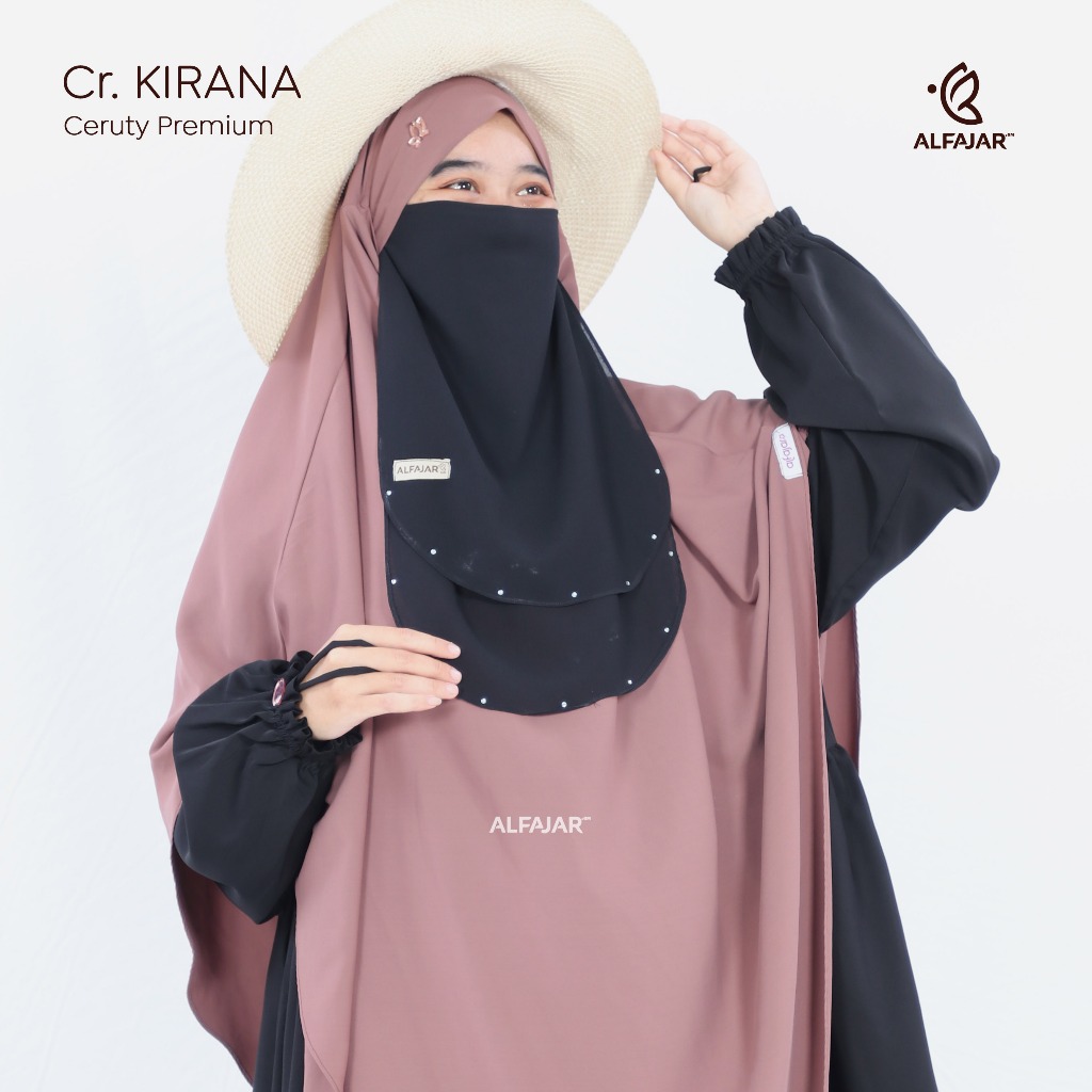 CADAR NIQOB TALI Dua Layer KIRANA by Alfajar