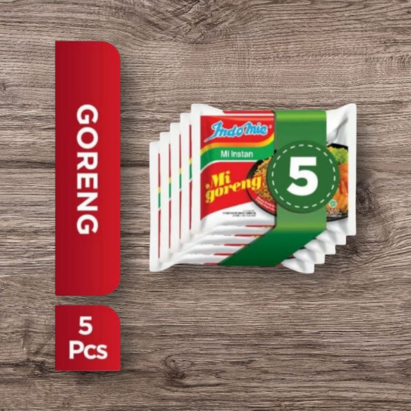 

PROMO !! INDOMIE GORENG 5 PCS