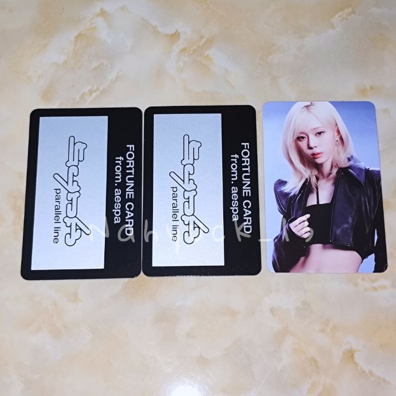(READY) PC OFFICIAL WINTER FORTUNE MD AESPA SYNK PARALLEL