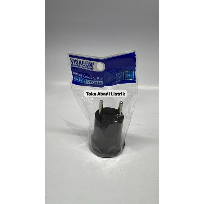 VISALUX Fitting Colok Kuningan VISALUX E27 Series VFK6688
