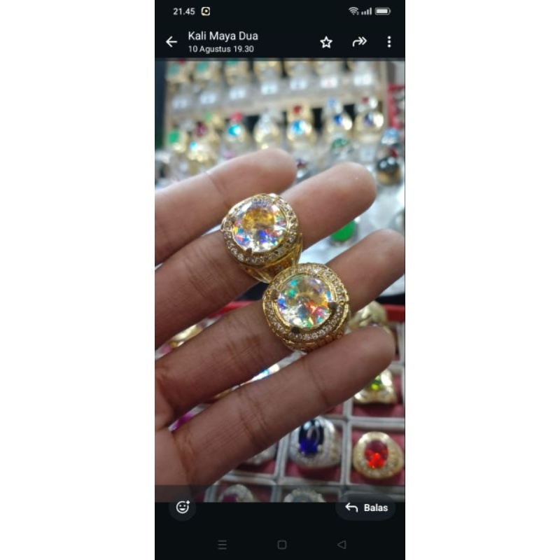 kalimaya kristal ring mikro