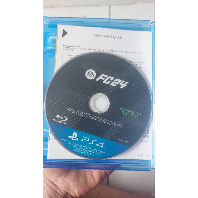 PAKET KASET GAME / BD PS4 ORIGINAL SONY FC24 DAN UFC2
