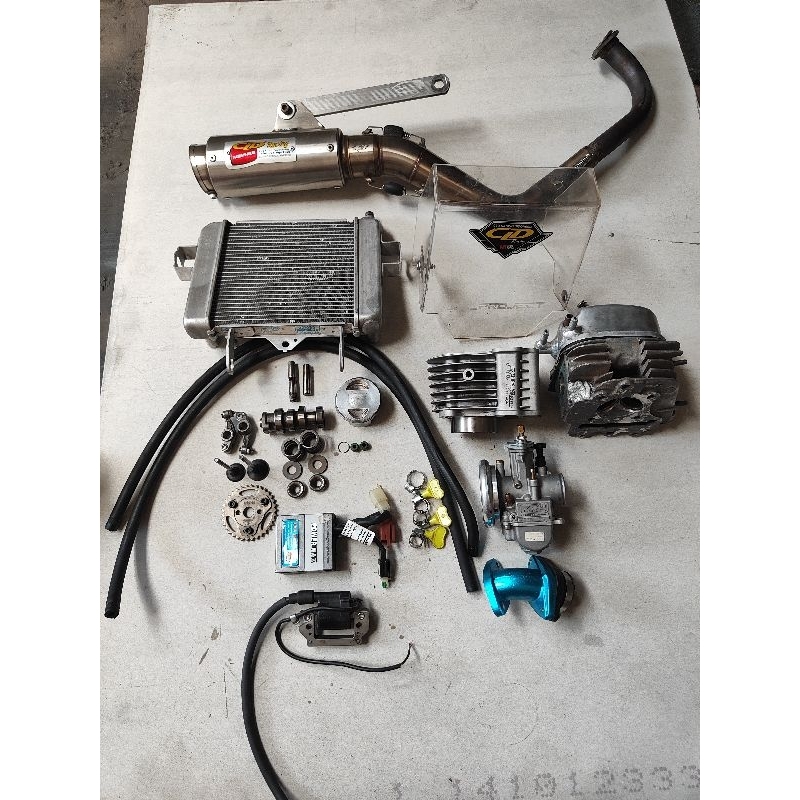 Full Set Paket Bore Up Beat Karbu 130cc PNP