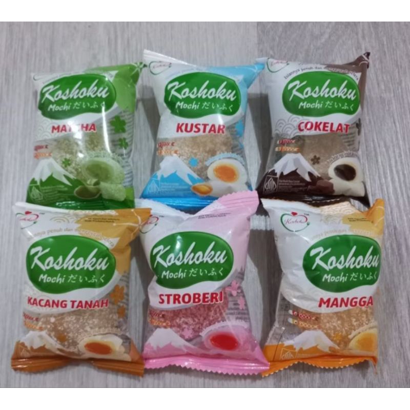 

MOCHI KOSHOKU 1 KARTON ISI 50 free 2 PCS bisa mix rasa