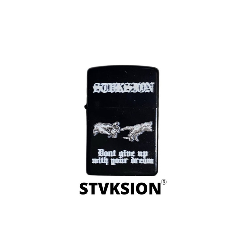 POCKET LIGHTER STVKSION ADDCT /  KOREK API BAND / KOREK POLOS CUSTOM / KOREK API TITANIUM STAINLESS 