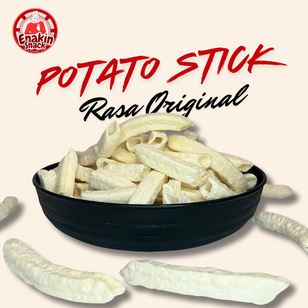 

Potato Stick Premium Rasa Original Gurih 200 Gram Best seller