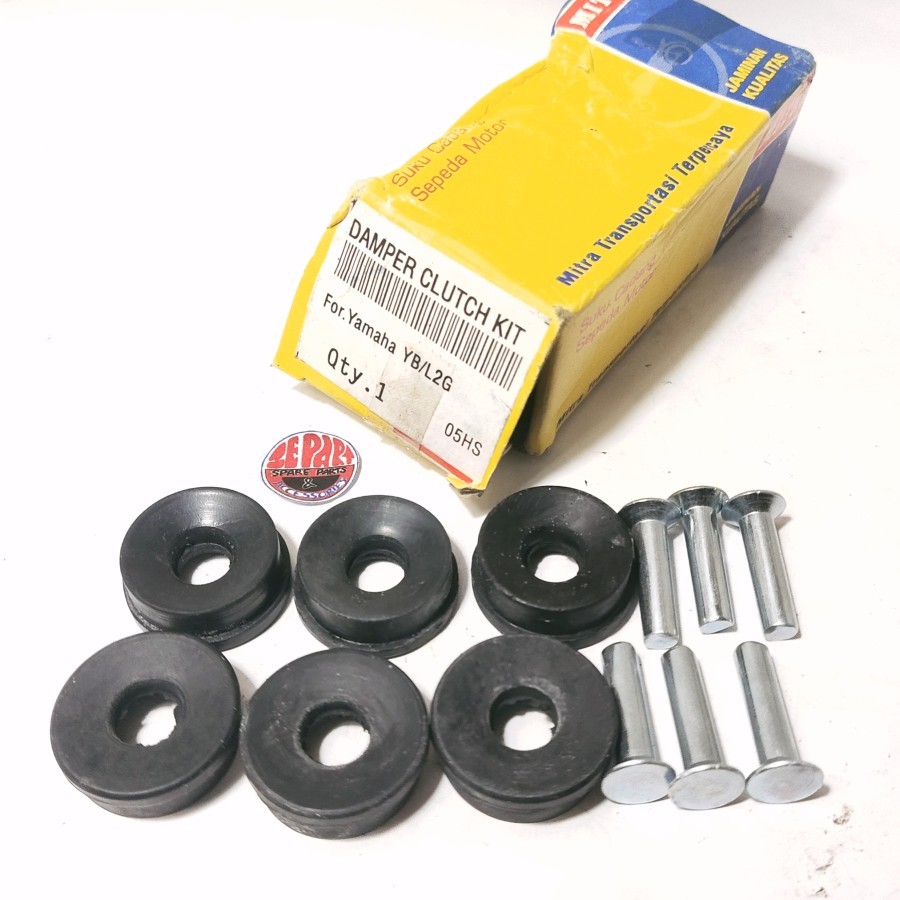 Karet kopling L2G L2SN YB Karet rumah kopling  Yamaha L2SN L2G YB100 Set