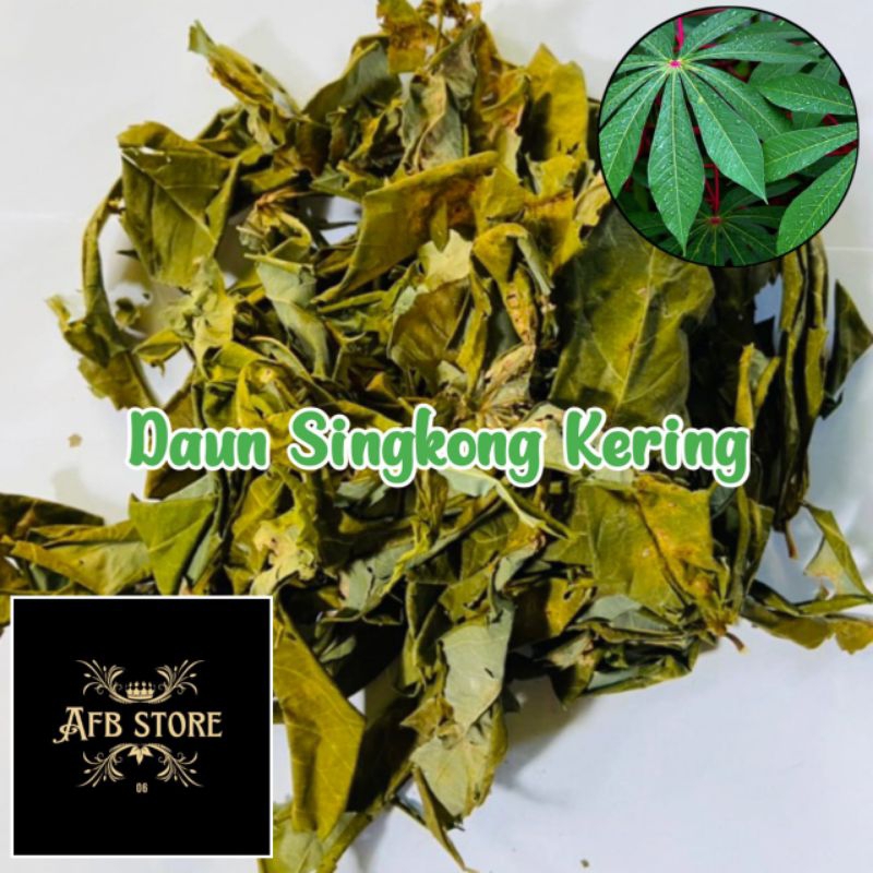 

Daun Singkong Kering Isi 500 Gram