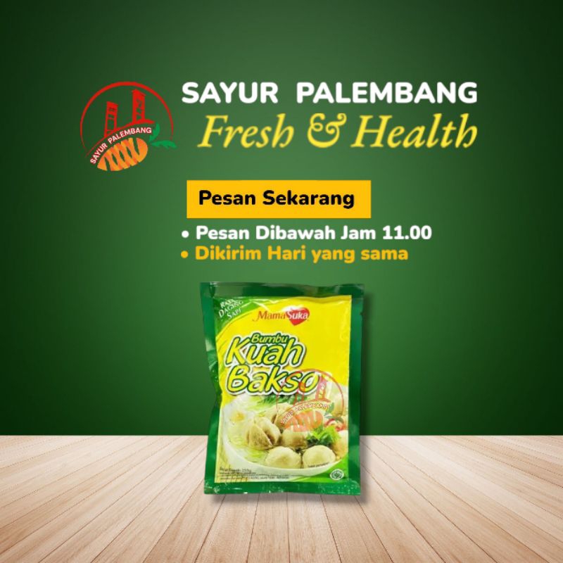 

Bumbu Kuah Bakso Mamasuka 250gr - Sayur Palembang
