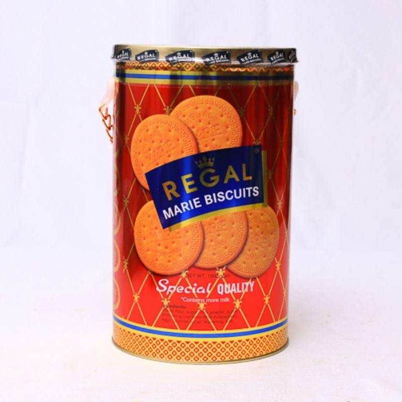 

REGAL MARIE BISKUIT SPECIAL QUALITY KALENG