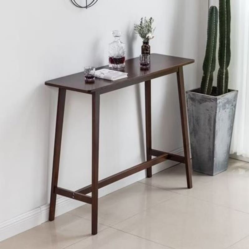 meja bar meja bar cafe meja bar minimalis kayu jati