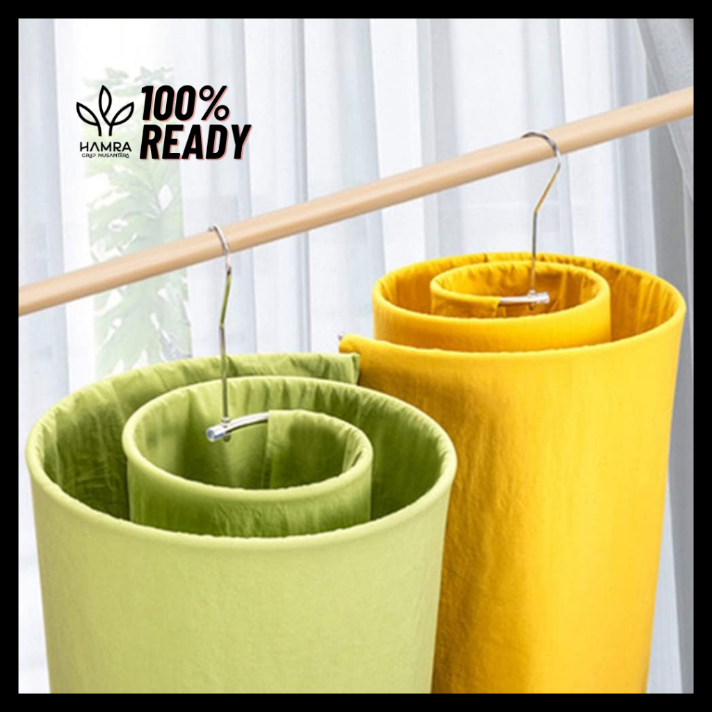 Hanger Baju Spiral / Hanger Spiral Gantungan Jemuran Sprei / Hanger Spiral Jemuran Gantungan Hanger