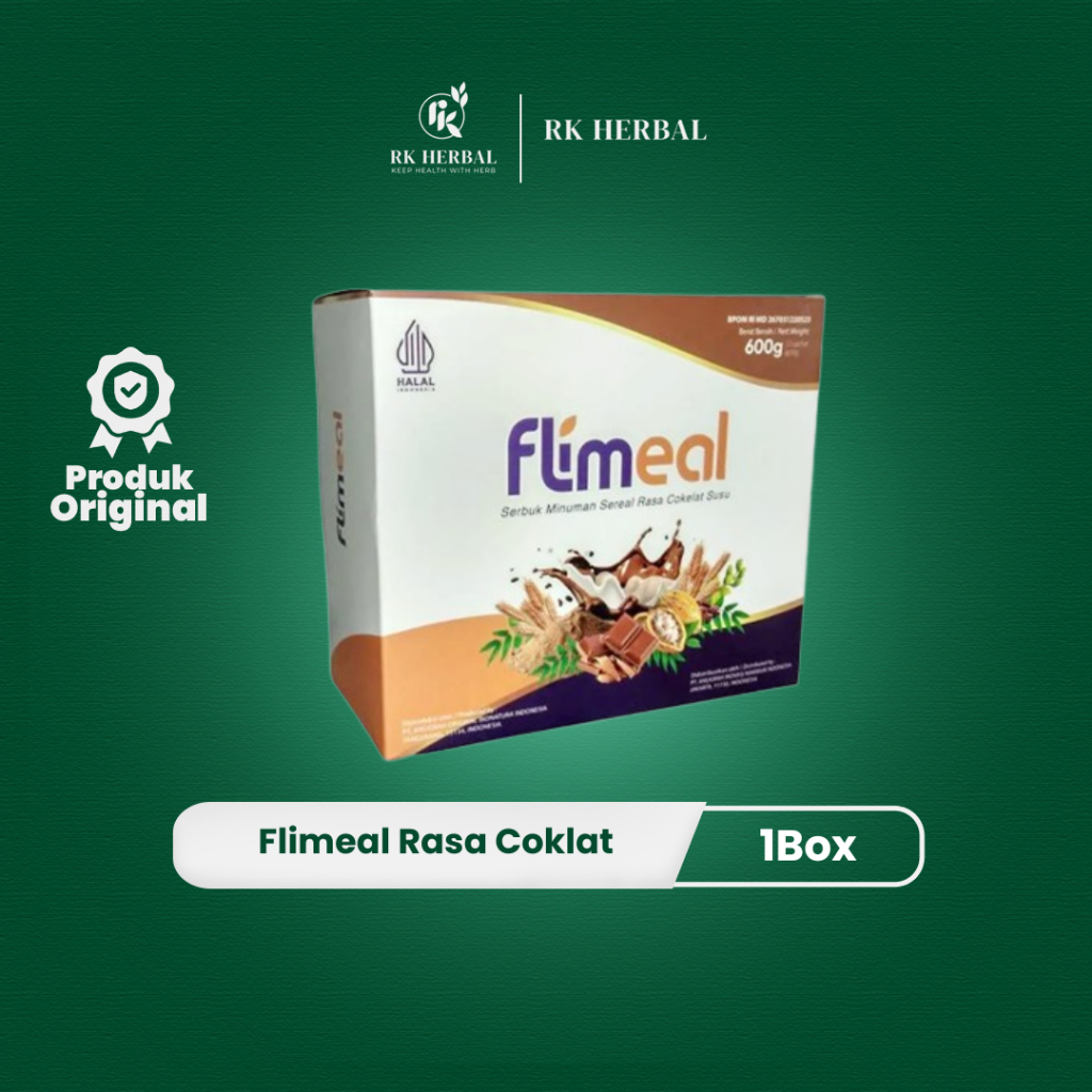 

Flimeal Rasa Coklat 1 Box Isi 12 Sachet - Minuman Tinggi Protein
