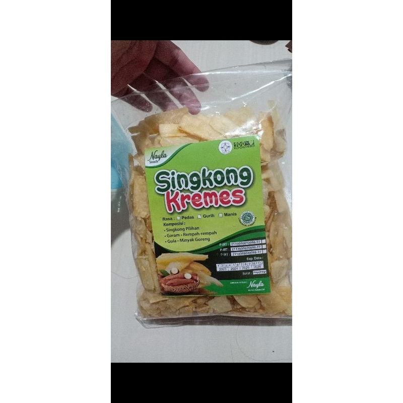 

Singkong Kremes Nayla Blitar