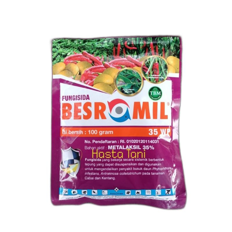 Fungisida Sistemik BESROMIL 35WP 100Gr