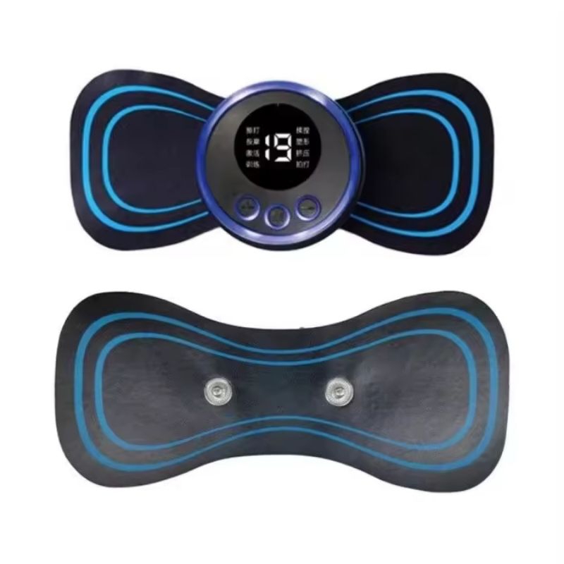 Elektrik Mini Massage Alat Pijat Mini Elektrik EMS  Pijat Leher Getar Pemijat Mini Elektrik