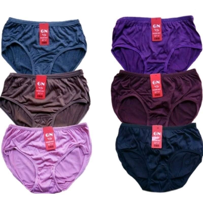 Promo isi 3 PCS dan 6 PCS Celana Dalam Wanita Golden Nick / Celana Dalam Wanita GN / CD Wanita GN