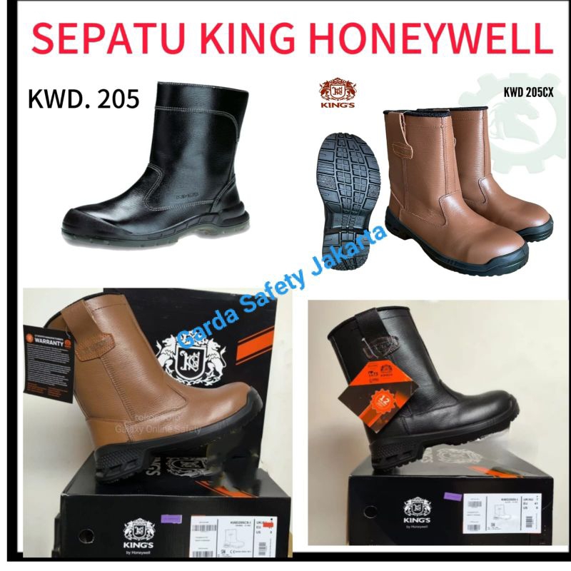 SEPATU SAFETY KINGS HONEYWELL 205 ORIGINAL/ SEPATU SAFETY KINGS/ SEPATU ORIGINAL/ SEPATU KINGS HONEY