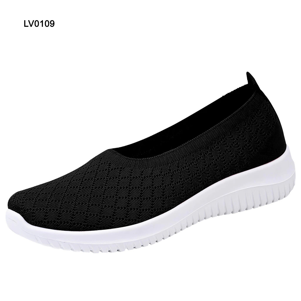 Sepatu Slip On Wanita Sneakers LV0109