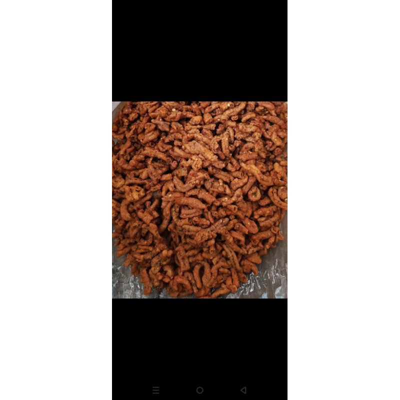 

kripik usus pedes nampol and renyah uk 150g