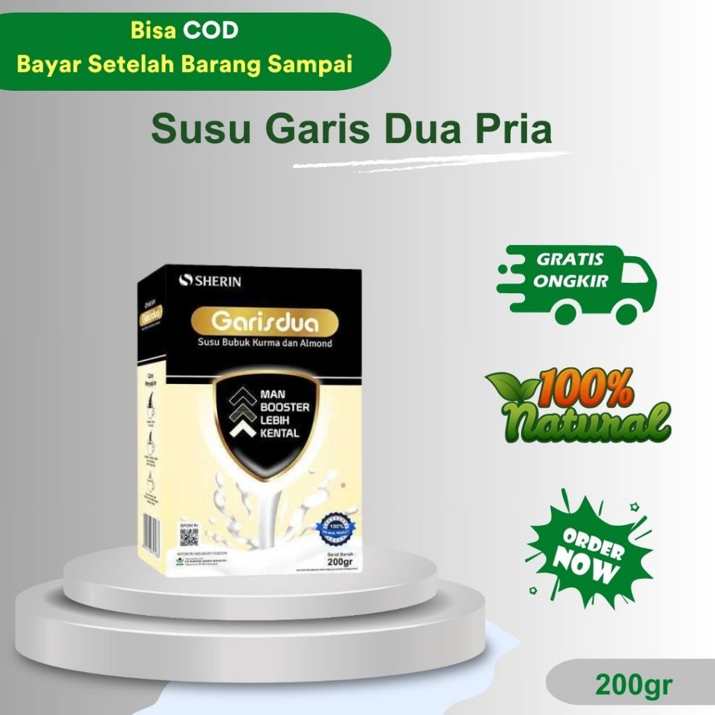

Susu Garis Dua Pria - Isi 200gr