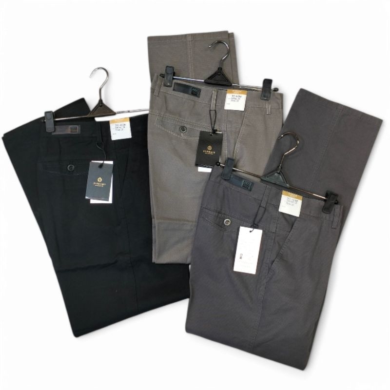 JH PAILAISI 100% Original Celana Bahan Premium Katun Import Panjang Standar Reguler Pria