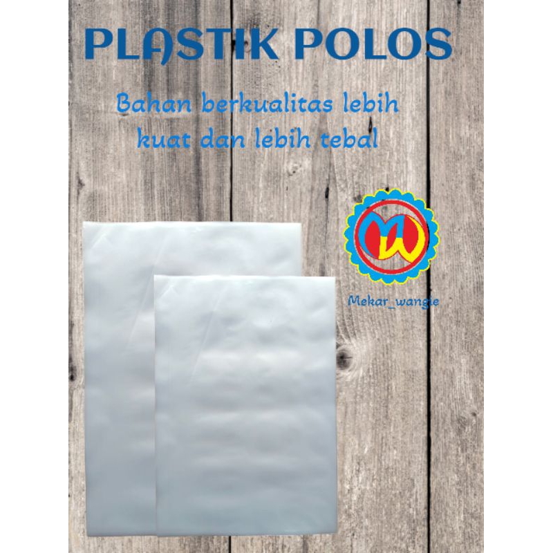PLASTIK BERAS KEMASAN 5 KG POLOS