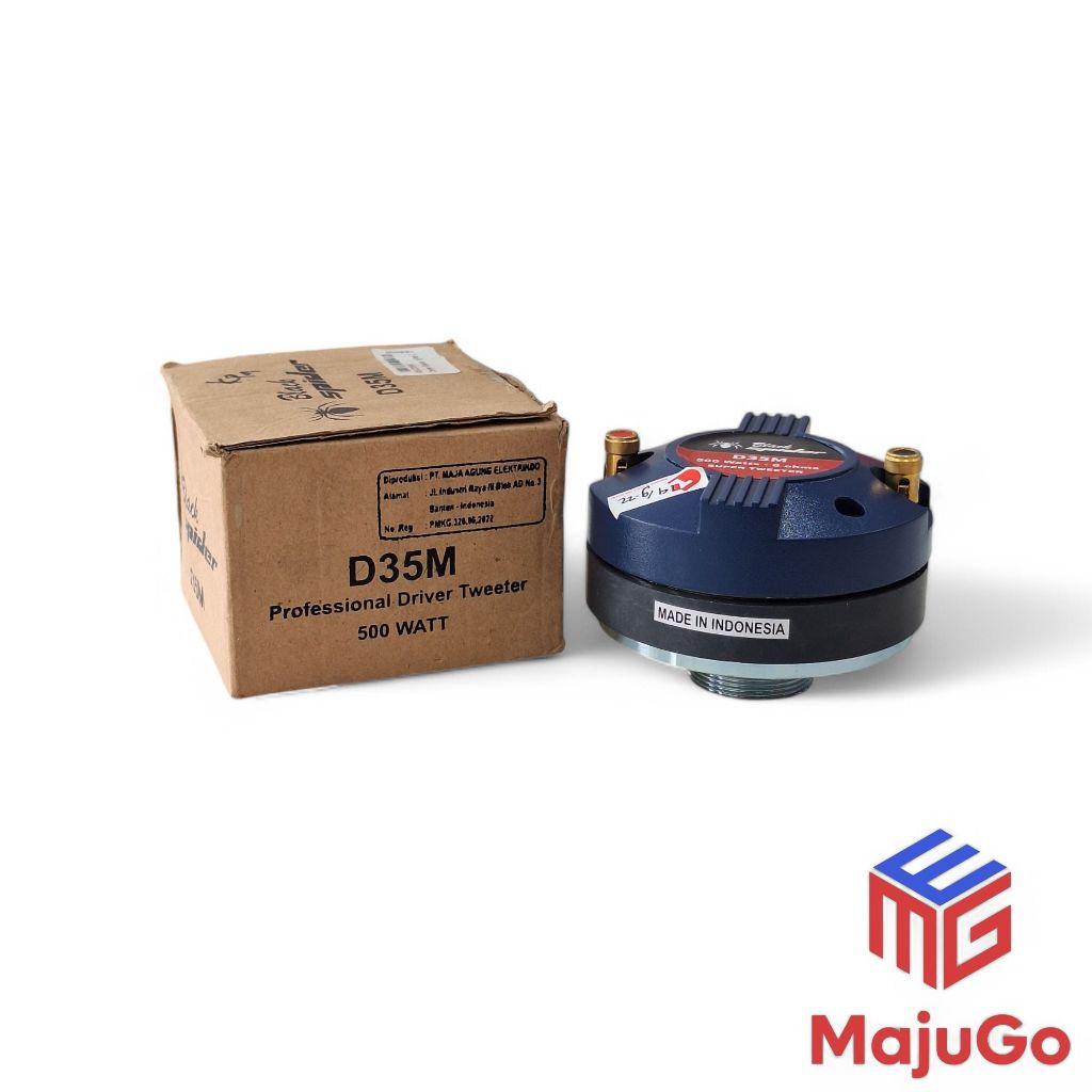 DRIVER TWEETER BLACK SPIDER D35M