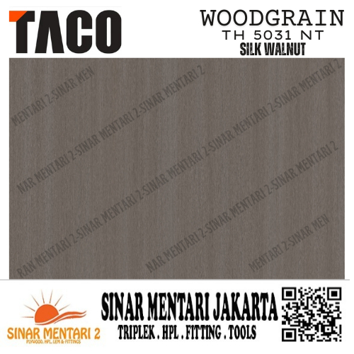TACO HPL WOODGRAIN TH 5031 NT SILK WALNUT