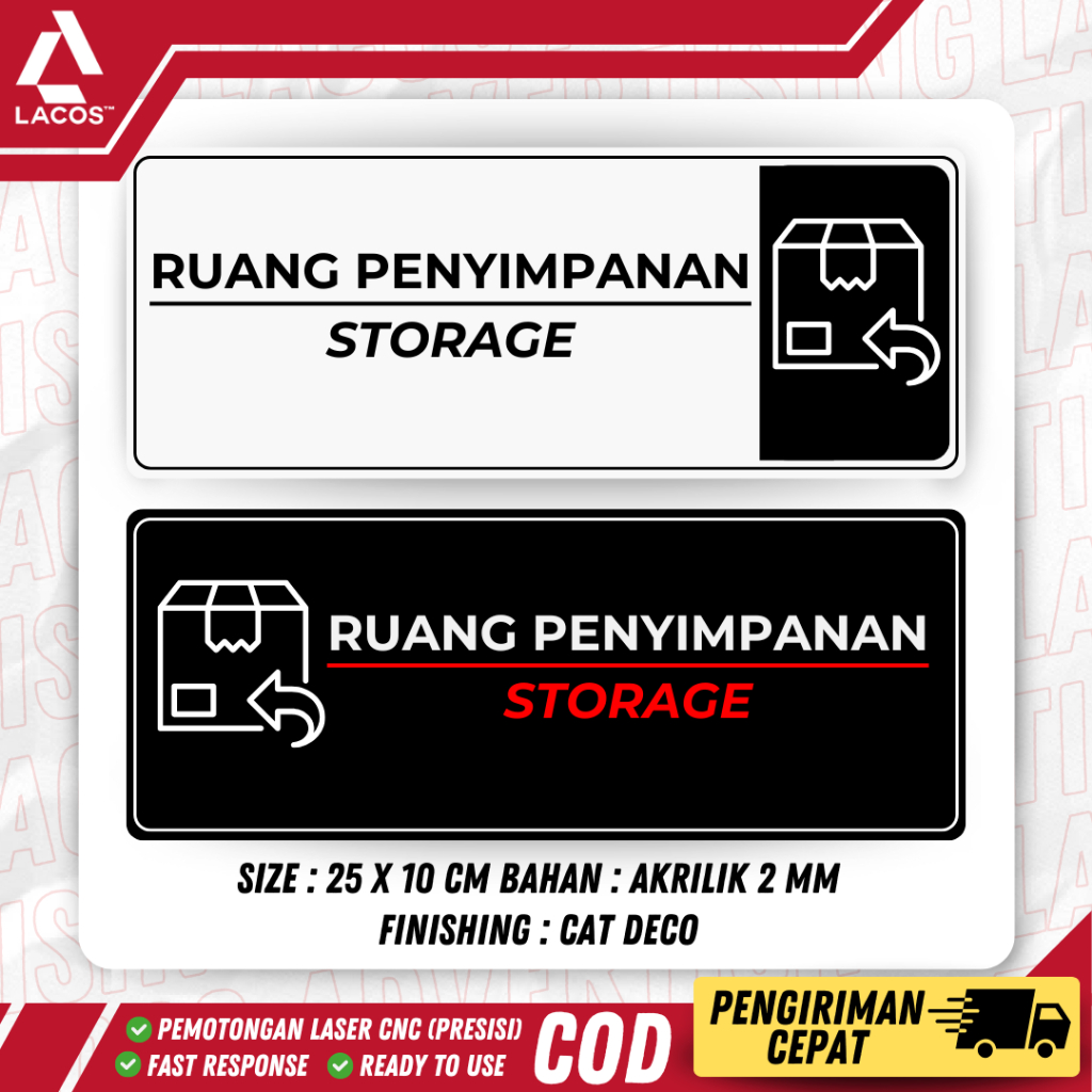 

SIgn Papan Nama Tanda Tulisan Penyimpanan