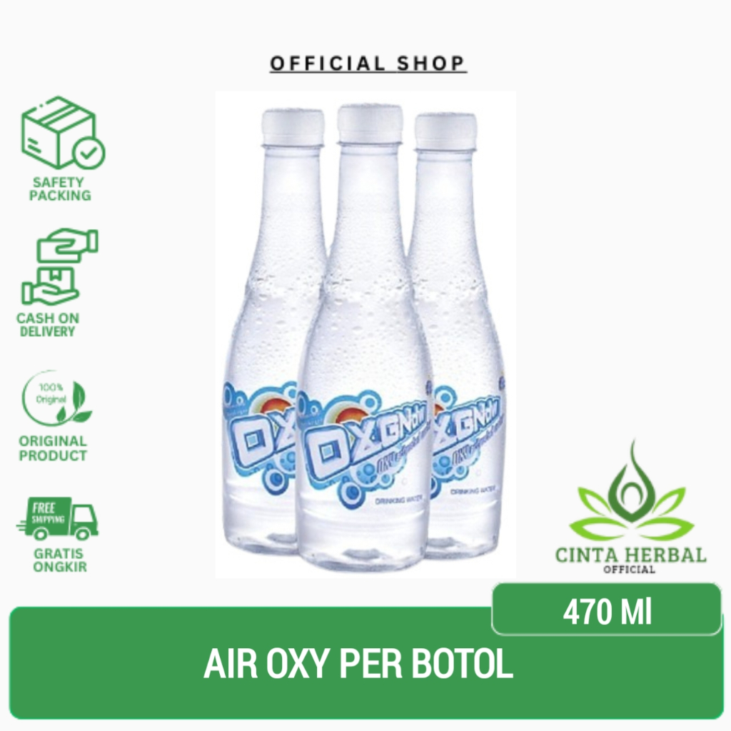 

Oxy Water | Oxy Well OW Air Demineral Beroksigen | Air Minum Dalam Kemasan Oxy Per Botol