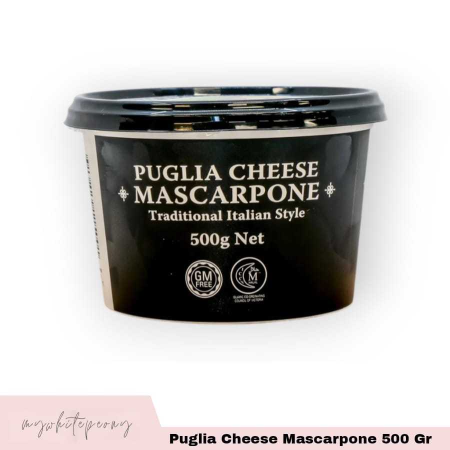 

Puglia Cheese Mascarpone/Keju Mascarpone Puglia 500 Gr