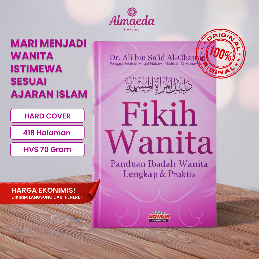 Buku Fikih fiqih fiqh wanita muslimah empat mazhab 337 edisi lengkap orignal ori islami ringkas