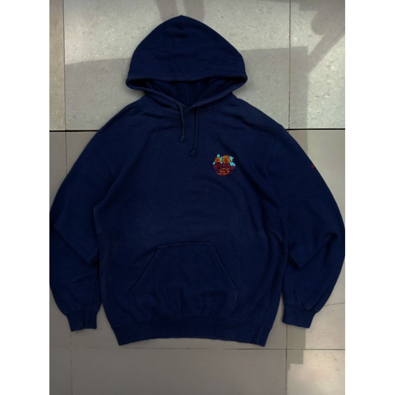 hoodie piko blue navy