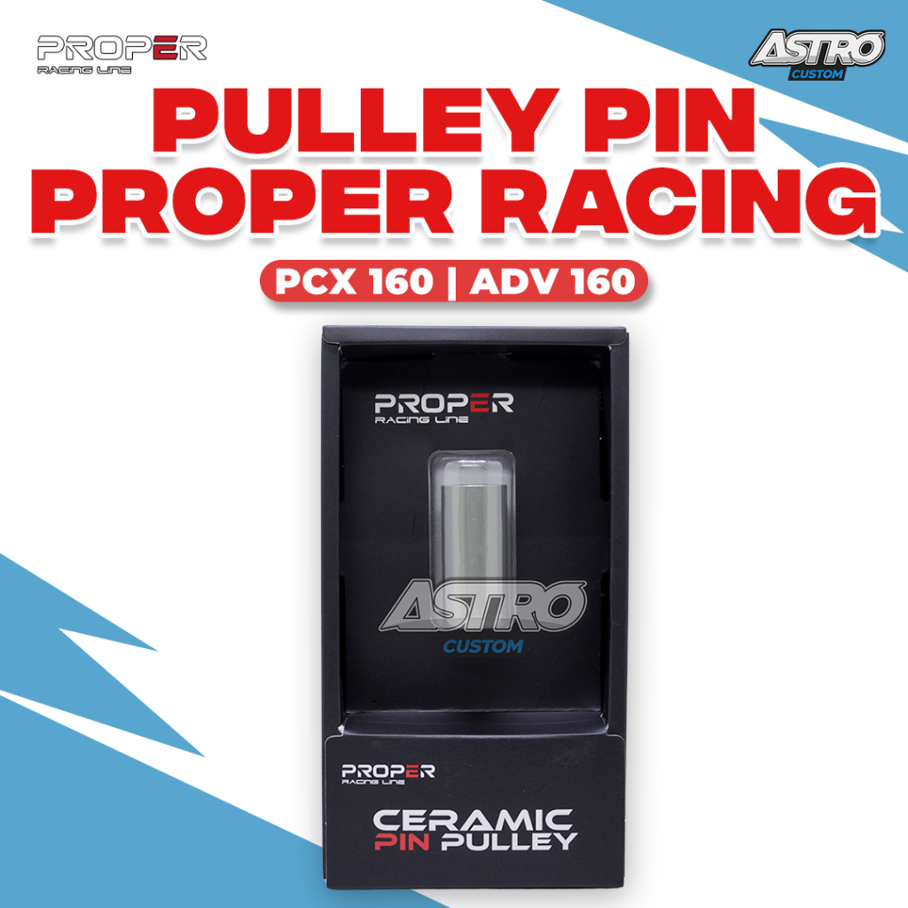 Pulley Pin Proper PCX 160 ADV 160 Boshing Puley Depan Racing Bosh Bushing Rumah Roller Roler Ceramic