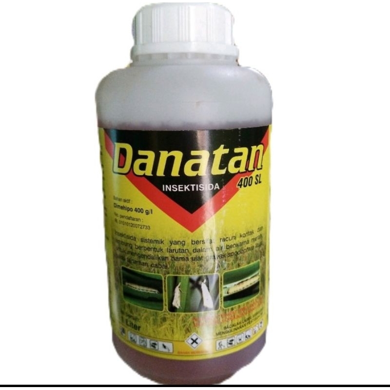 Danatan 400 SL 1 Liter, bahan aktif dimehipo  Insektisida mencegah & mengendalikan Penggerek batang 