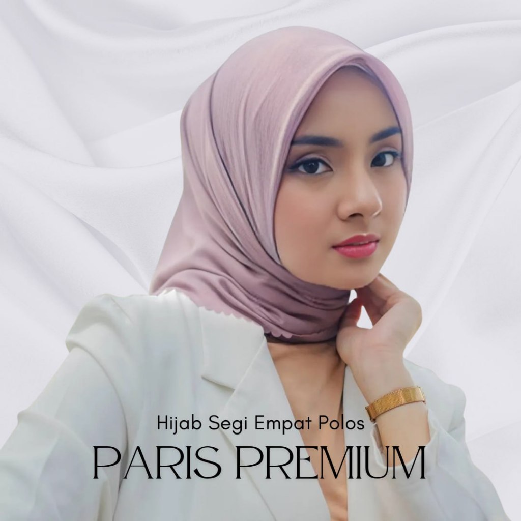 Hijab Voal Paris Hijab Segiempat Lasercut