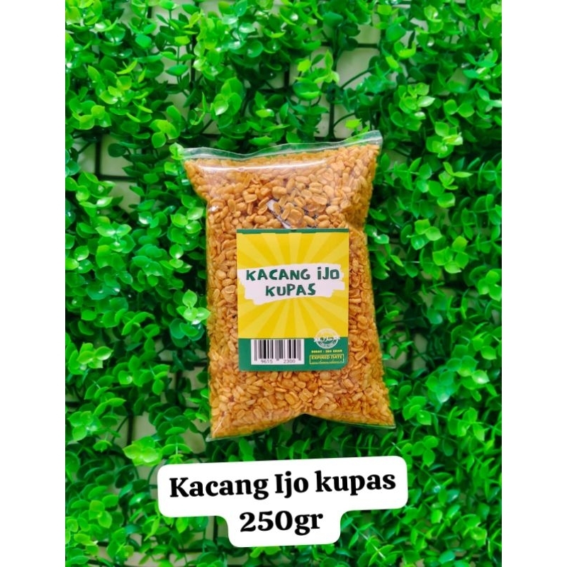 

SNACK ENACK - KACANG IJO KUPAS 250GR cemilan murah jajan enak