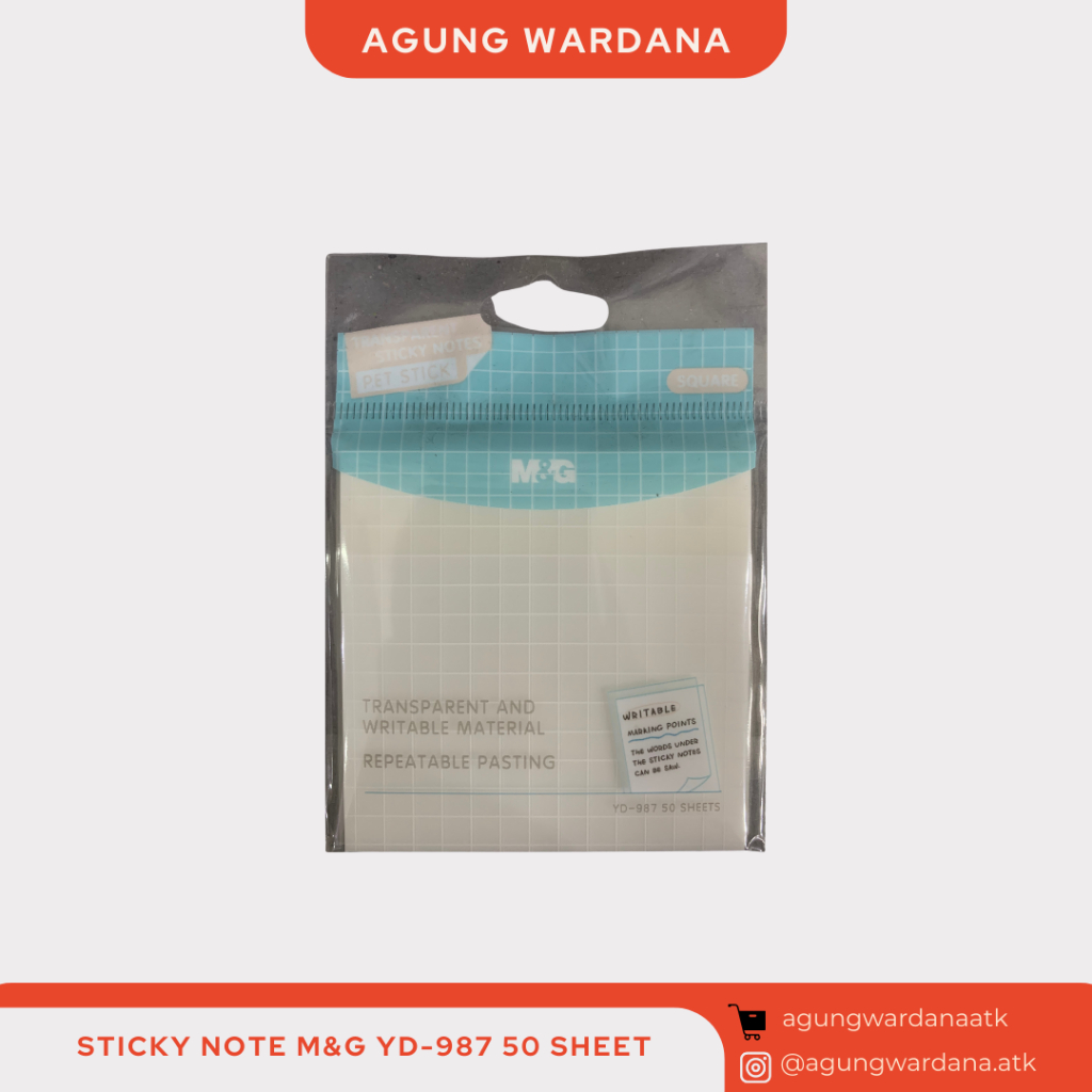 

STICKY NOTE M&G YD-987 50 SHEET
