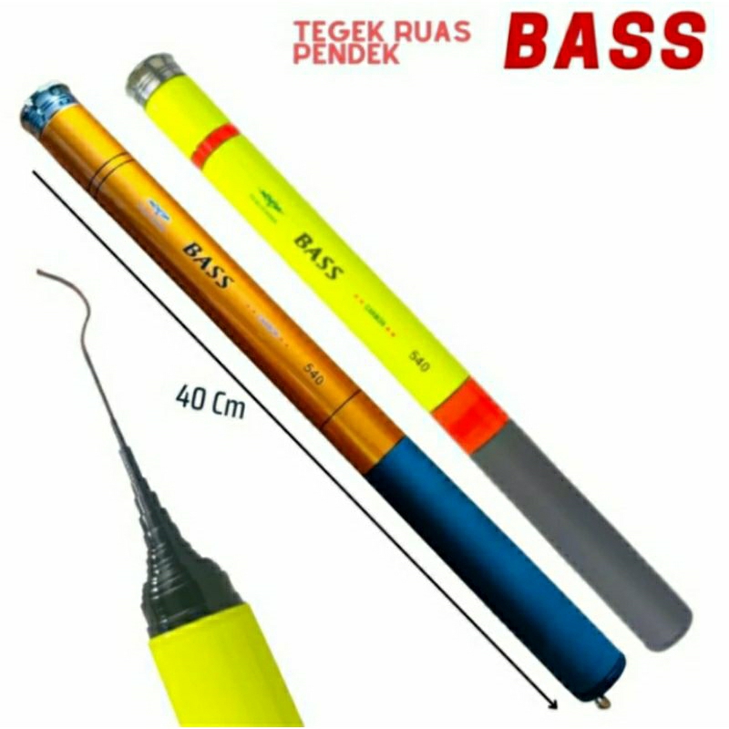 Joran Tegek Fukushima Bass 540 | Carbon | Ruas Pendek