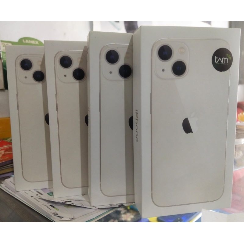 IPHONE 13 PUTIH  SEGEL NEW NO RIPEG