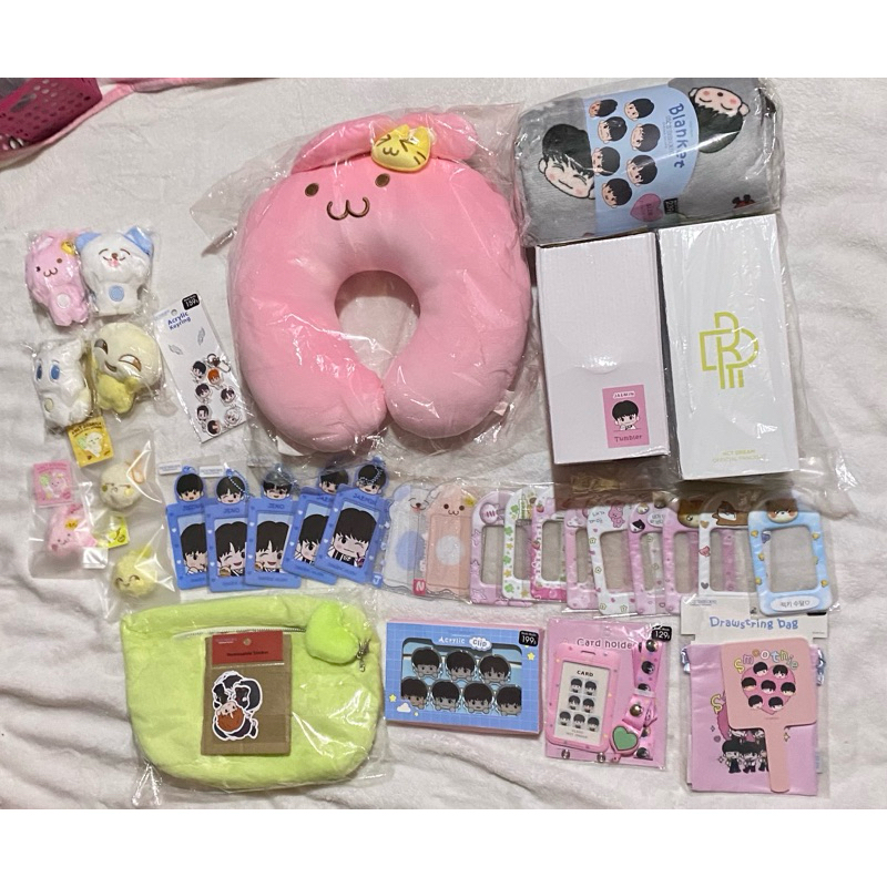 READY MOSHI MOSHI X NCT DREAM TUMBLER HAECHAN HOODED BLANKET CHENLE FLUFFY BAG ACRYLIC CLIP KEYRING 