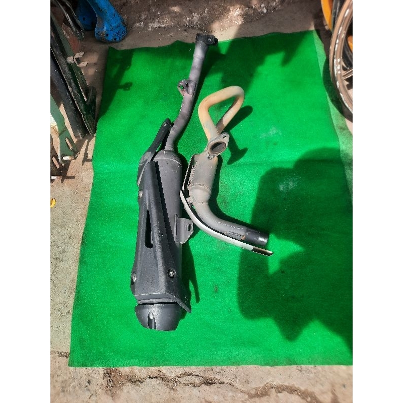 knalpot standar yamaha WR 155 original