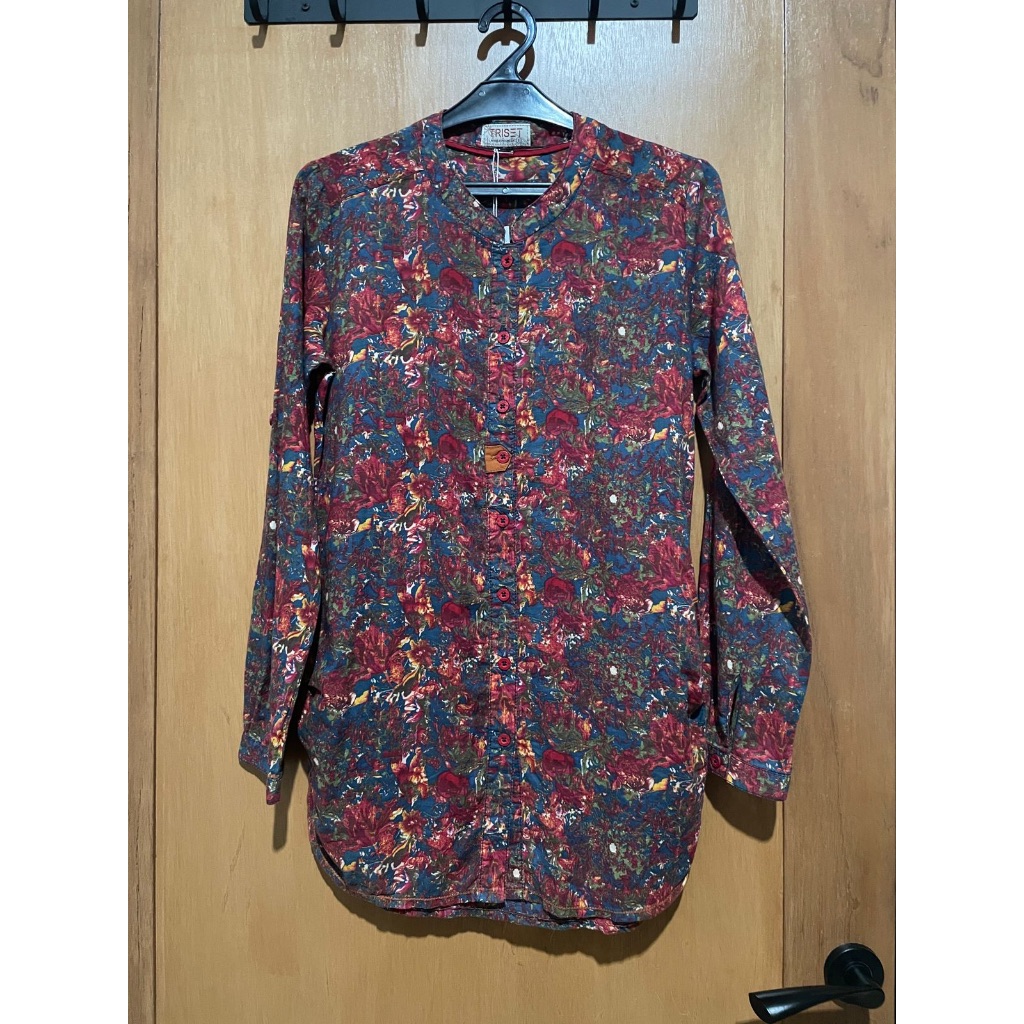 [PL] TRISET - Pakaian / Baju Kemeja Lengan Panjang untuk Wanita / Perempuan Remaja / Dewasa (asli/or