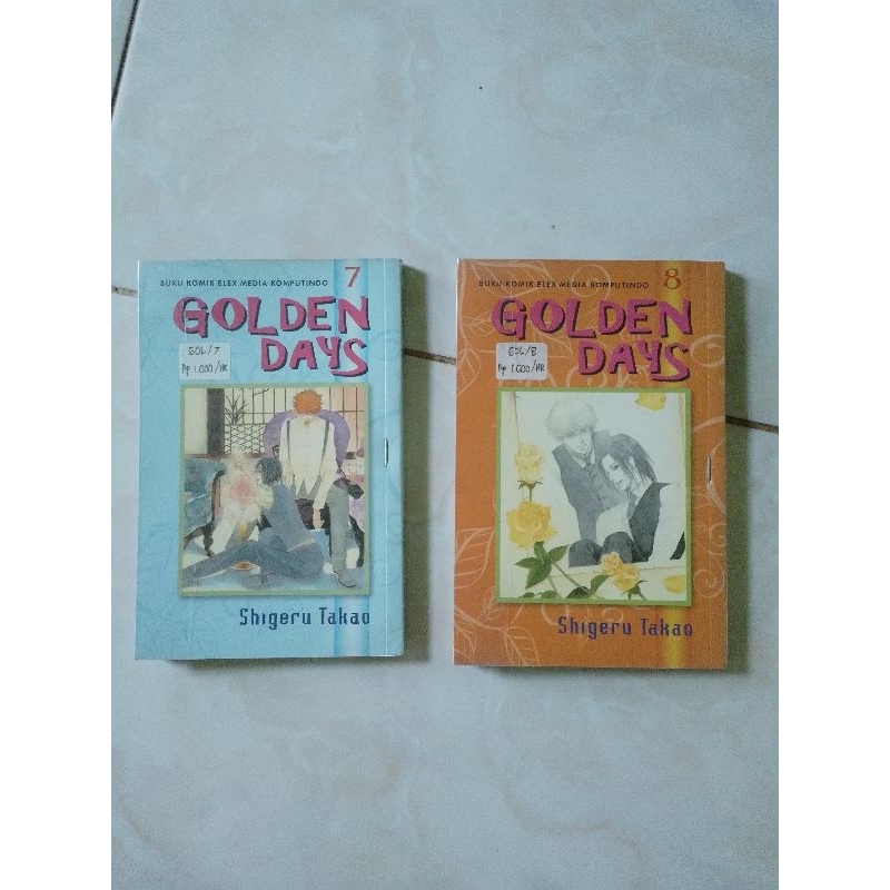komik golden days cabutan original