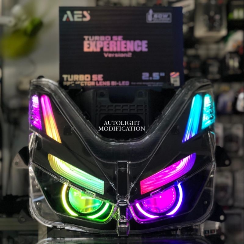 BILED VARIO 160 ABS DAN 160 CBS SET REFLEKTOR PNP CUSTOM BILED AES TURBO SE EXPERIENCE V2