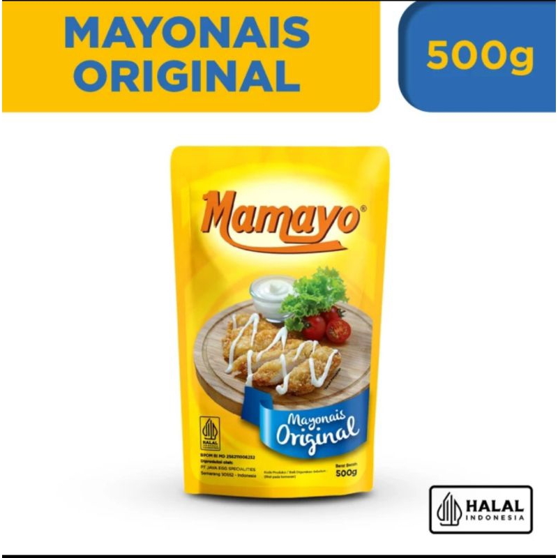 

FREE PACKING- Mamayo Mayonaise Original 500gr