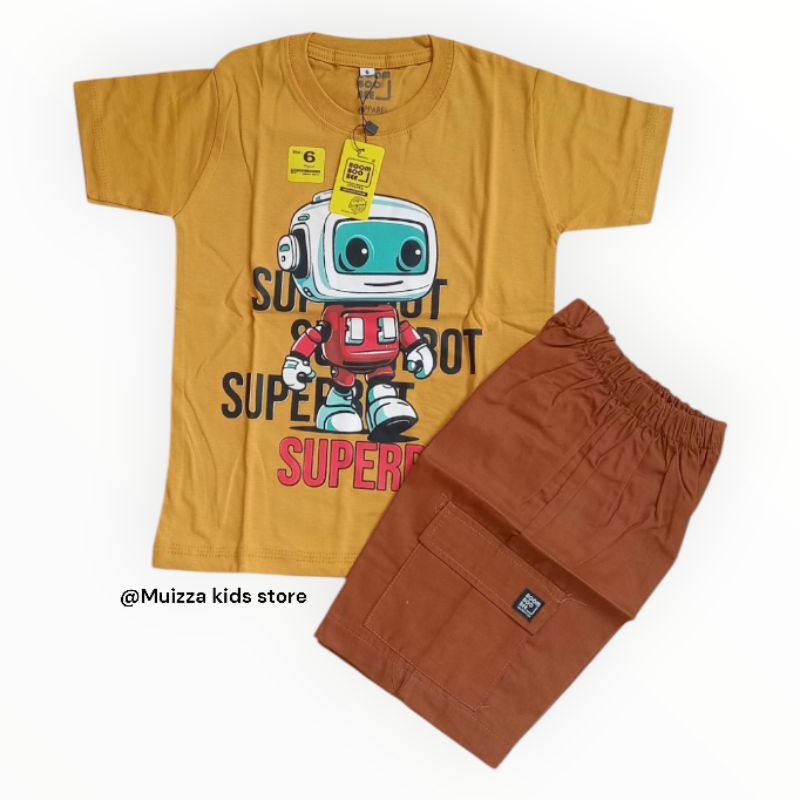 BAJU SETELAN ANAK LAKI - LAKI MURAH | BAJU SETELAN BOOMBOOBEE MURAH | SETELAN ANAK COWOK MURAH | SET