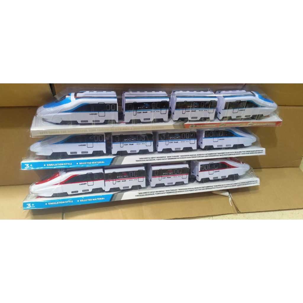 Kereta Listrik Berkecepatan Tinggi Simulasi Kereta Api Tanpa Rel Kecepatan Tinggi Anak Mainan